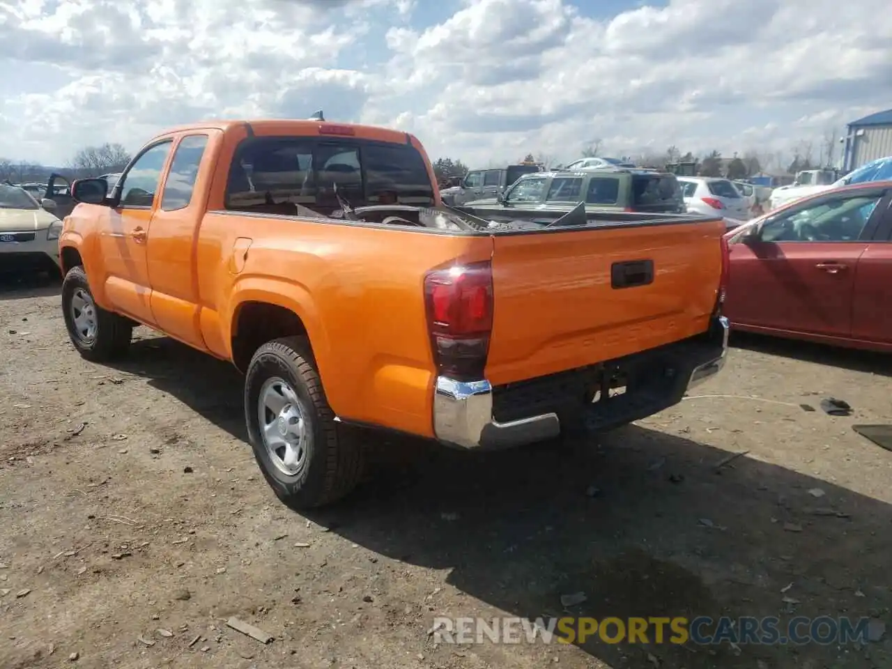 3 Photograph of a damaged car 5TFSX5EN2KX064721 TOYOTA TACOMA 2019