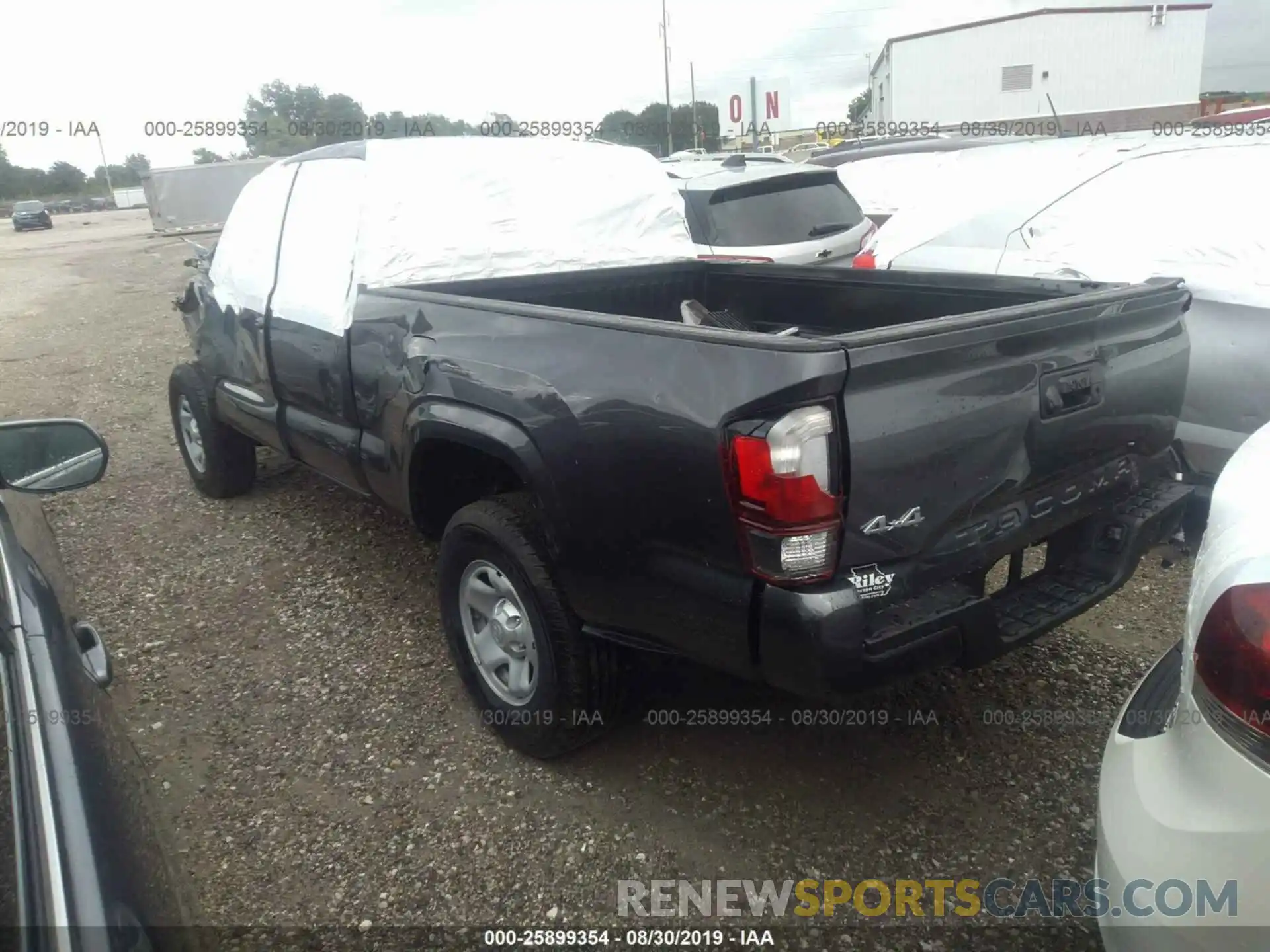 3 Photograph of a damaged car 5TFSX5EN2KX066680 TOYOTA TACOMA 2019