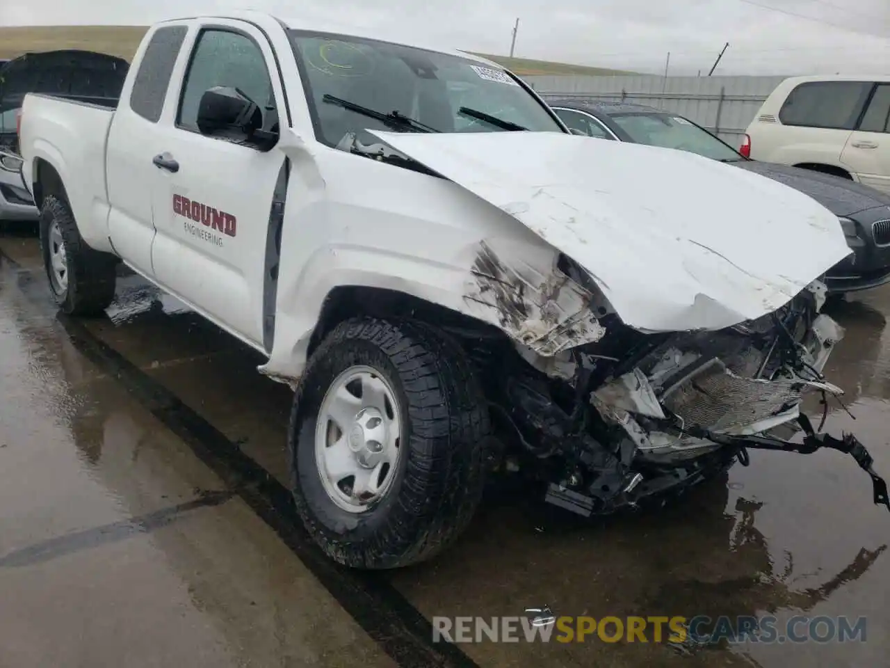 1 Photograph of a damaged car 5TFSX5EN2KX066906 TOYOTA TACOMA 2019