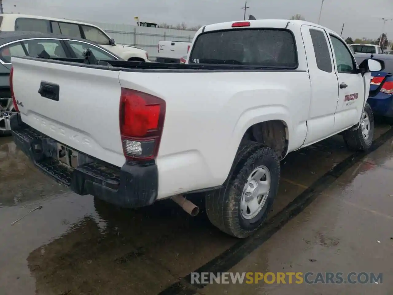 4 Photograph of a damaged car 5TFSX5EN2KX066906 TOYOTA TACOMA 2019