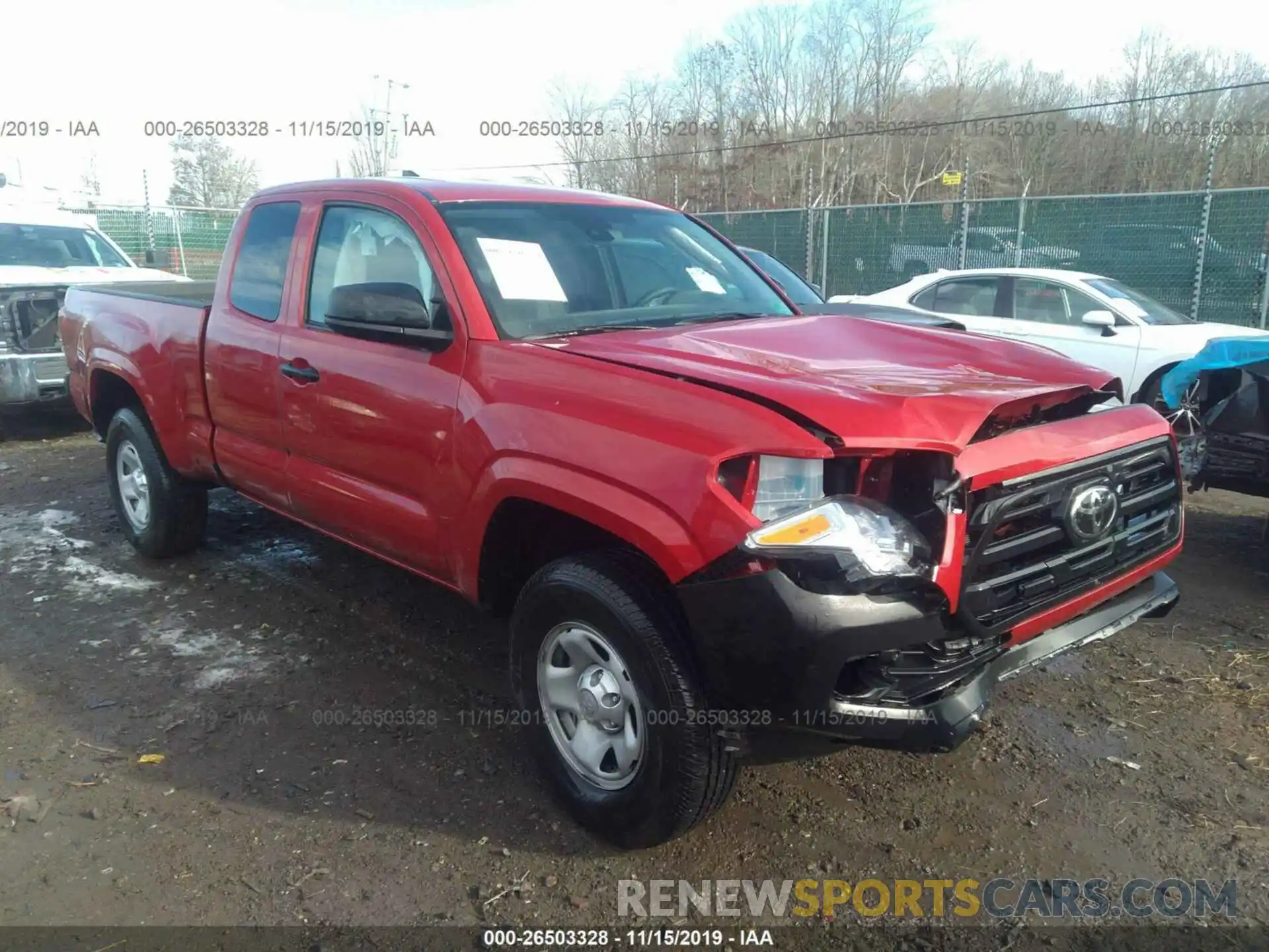 1 Photograph of a damaged car 5TFSX5EN2KX067991 TOYOTA TACOMA 2019