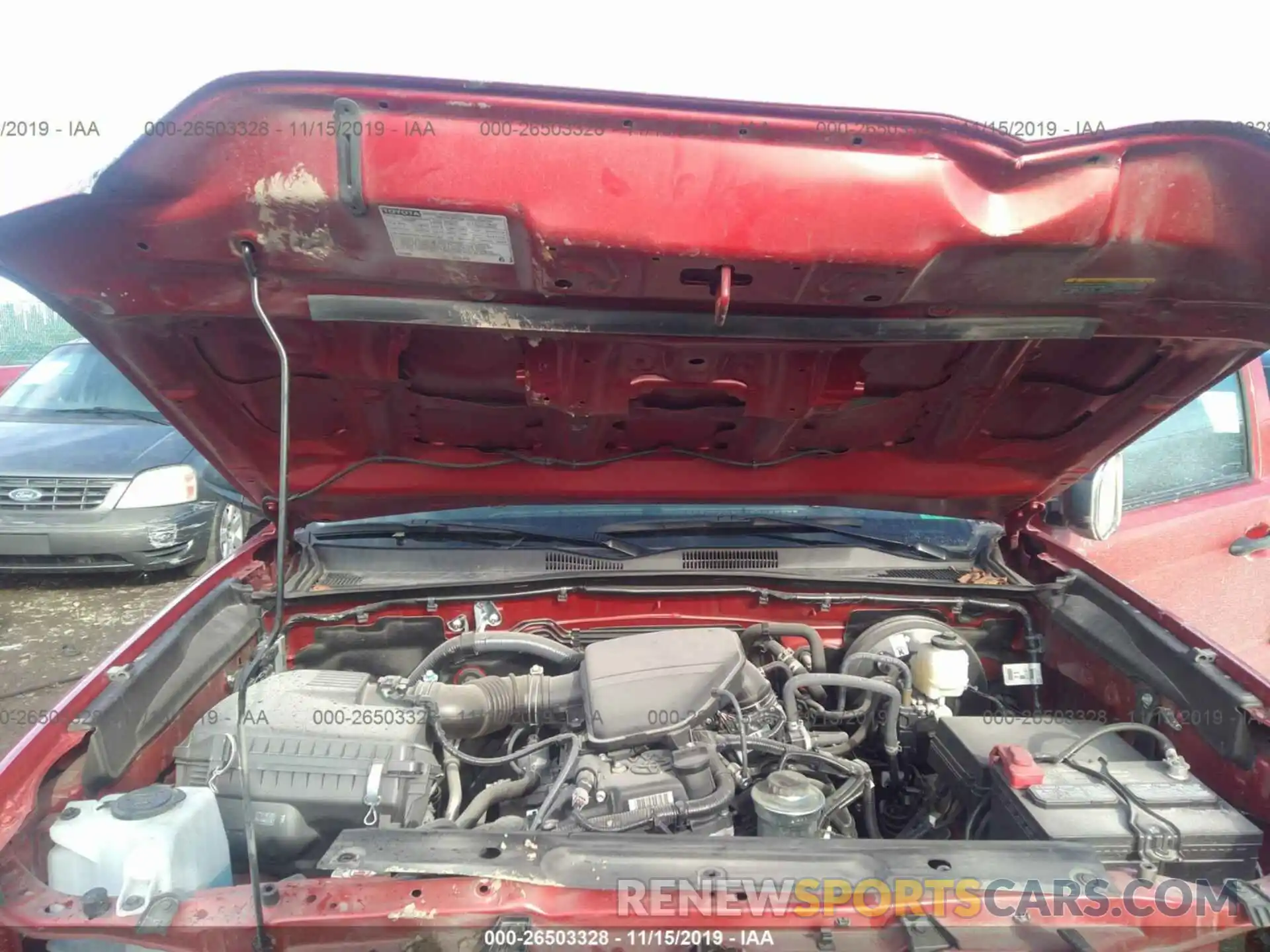 10 Photograph of a damaged car 5TFSX5EN2KX067991 TOYOTA TACOMA 2019