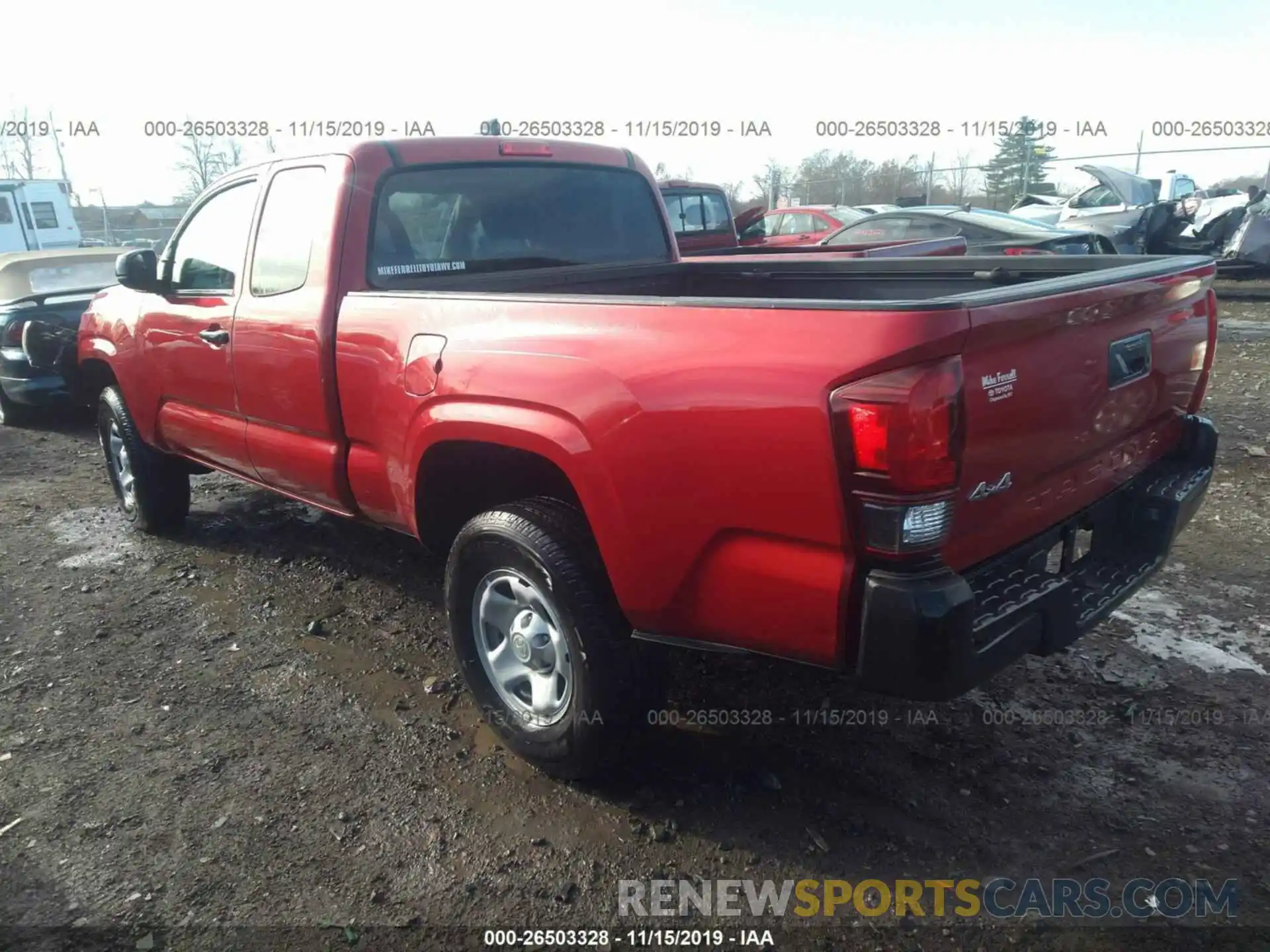 3 Photograph of a damaged car 5TFSX5EN2KX067991 TOYOTA TACOMA 2019