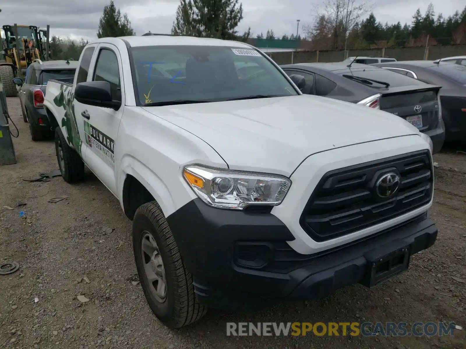 1 Photograph of a damaged car 5TFSX5EN2KX068705 TOYOTA TACOMA 2019