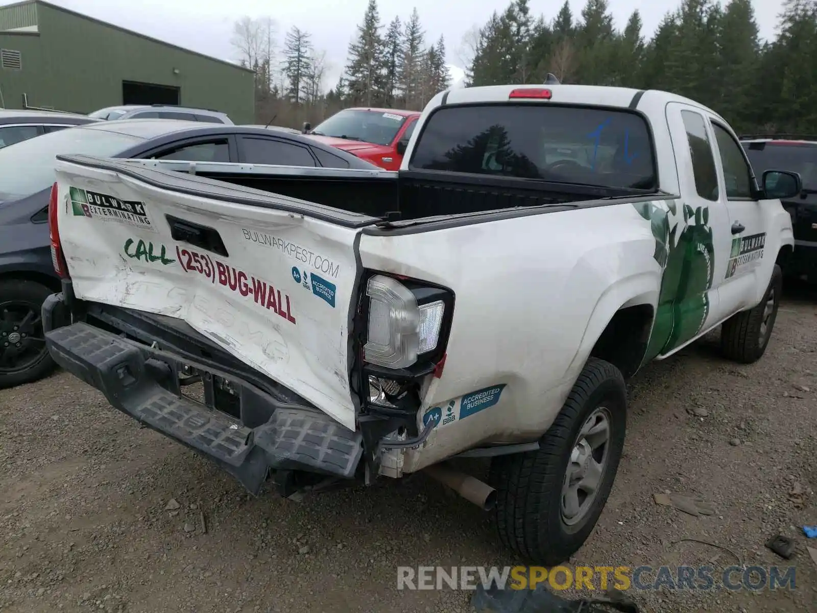 4 Photograph of a damaged car 5TFSX5EN2KX068705 TOYOTA TACOMA 2019