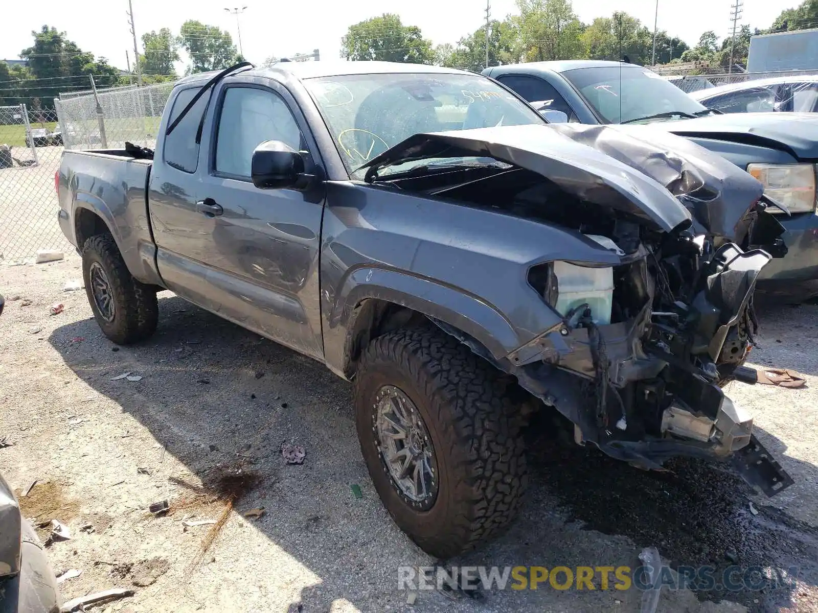 1 Photograph of a damaged car 5TFSX5EN2KX068963 TOYOTA TACOMA 2019