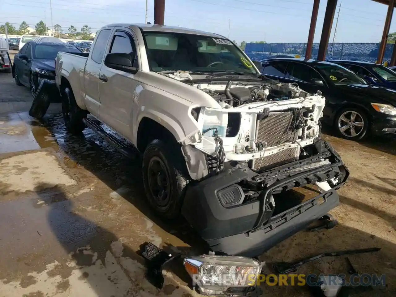 1 Photograph of a damaged car 5TFSX5EN2KX069708 TOYOTA TACOMA 2019