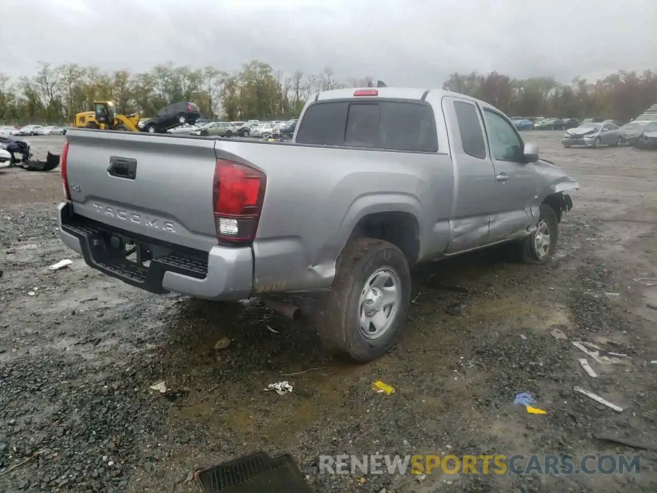 4 Photograph of a damaged car 5TFSX5EN3KX064713 TOYOTA TACOMA 2019