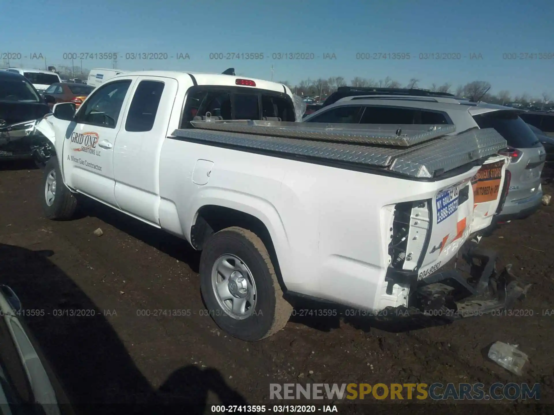 3 Photograph of a damaged car 5TFSX5EN3KX065134 TOYOTA TACOMA 2019