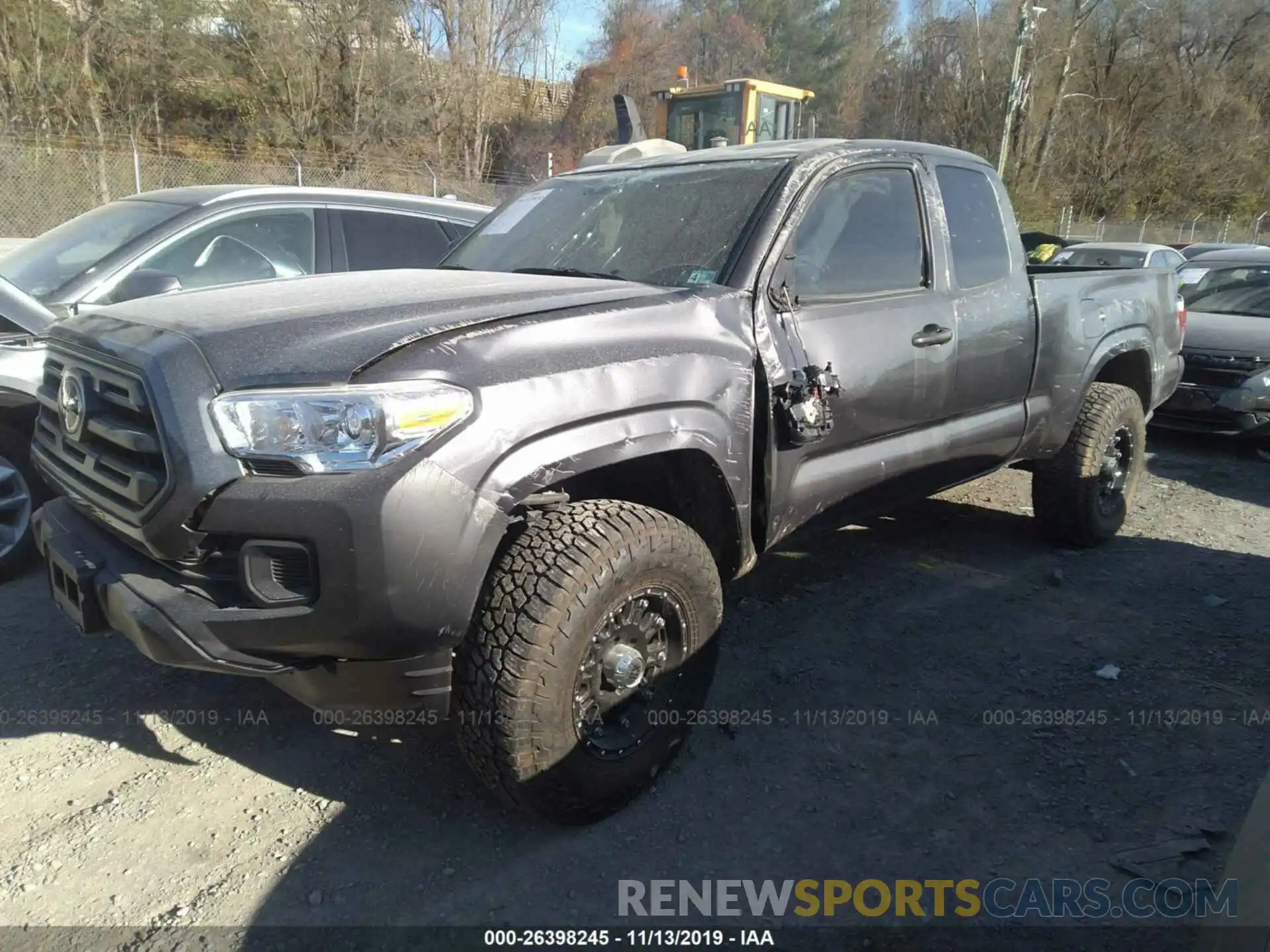 2 Фотография поврежденного автомобиля 5TFSX5EN3KX067448 TOYOTA TACOMA 2019