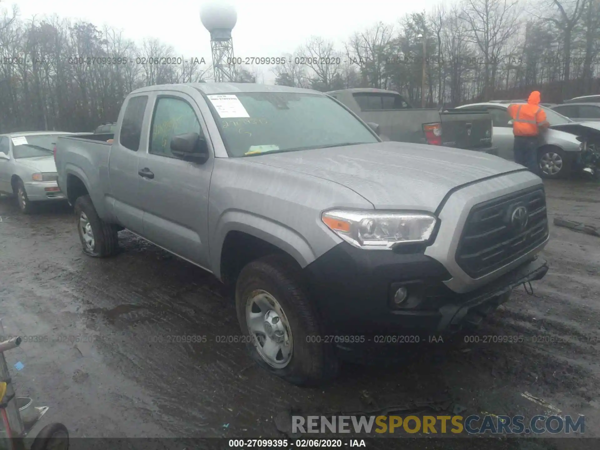 1 Photograph of a damaged car 5TFSX5EN3KX067451 TOYOTA TACOMA 2019