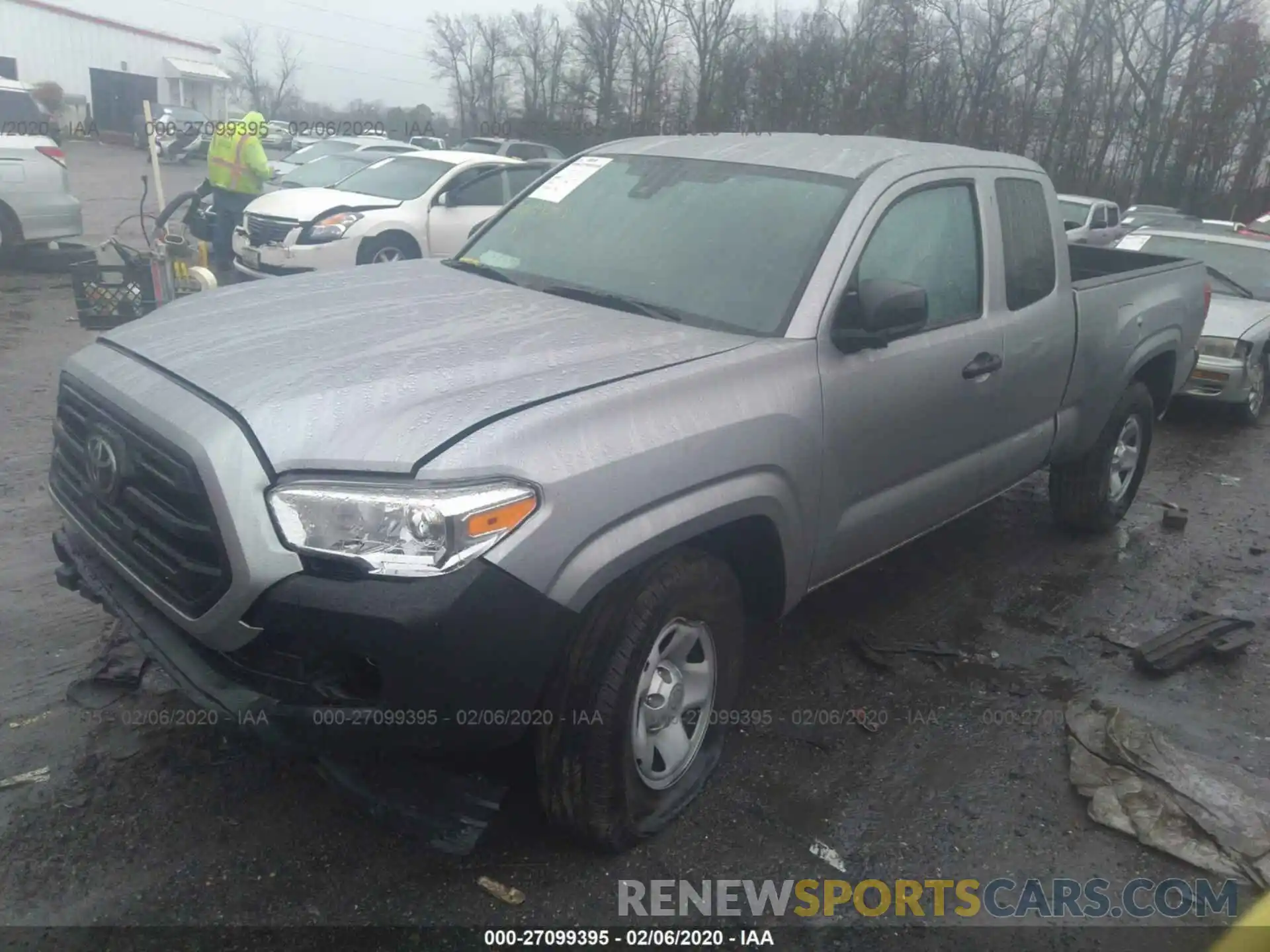 2 Photograph of a damaged car 5TFSX5EN3KX067451 TOYOTA TACOMA 2019