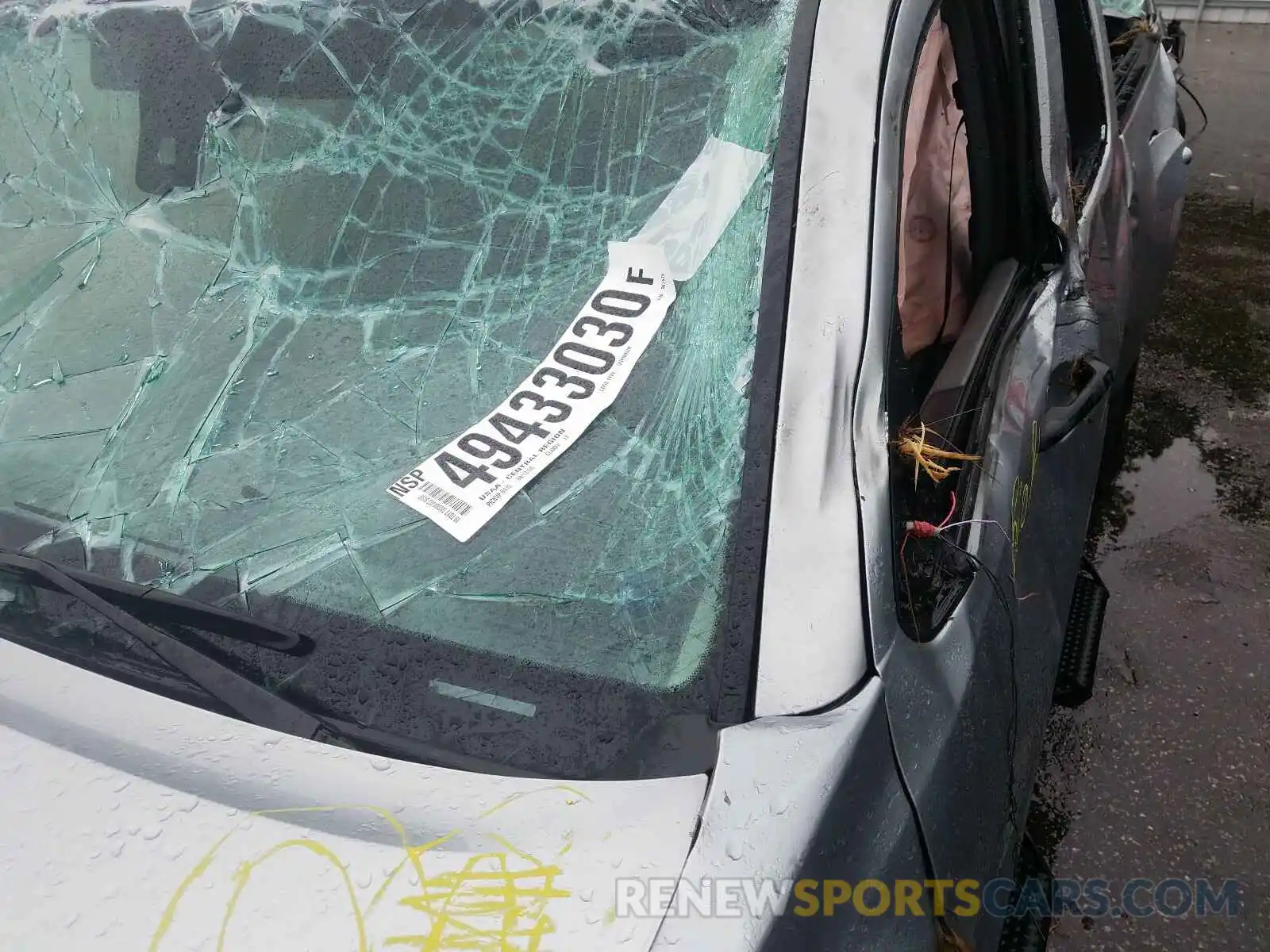 10 Photograph of a damaged car 5TFSX5EN3KX067675 TOYOTA TACOMA 2019