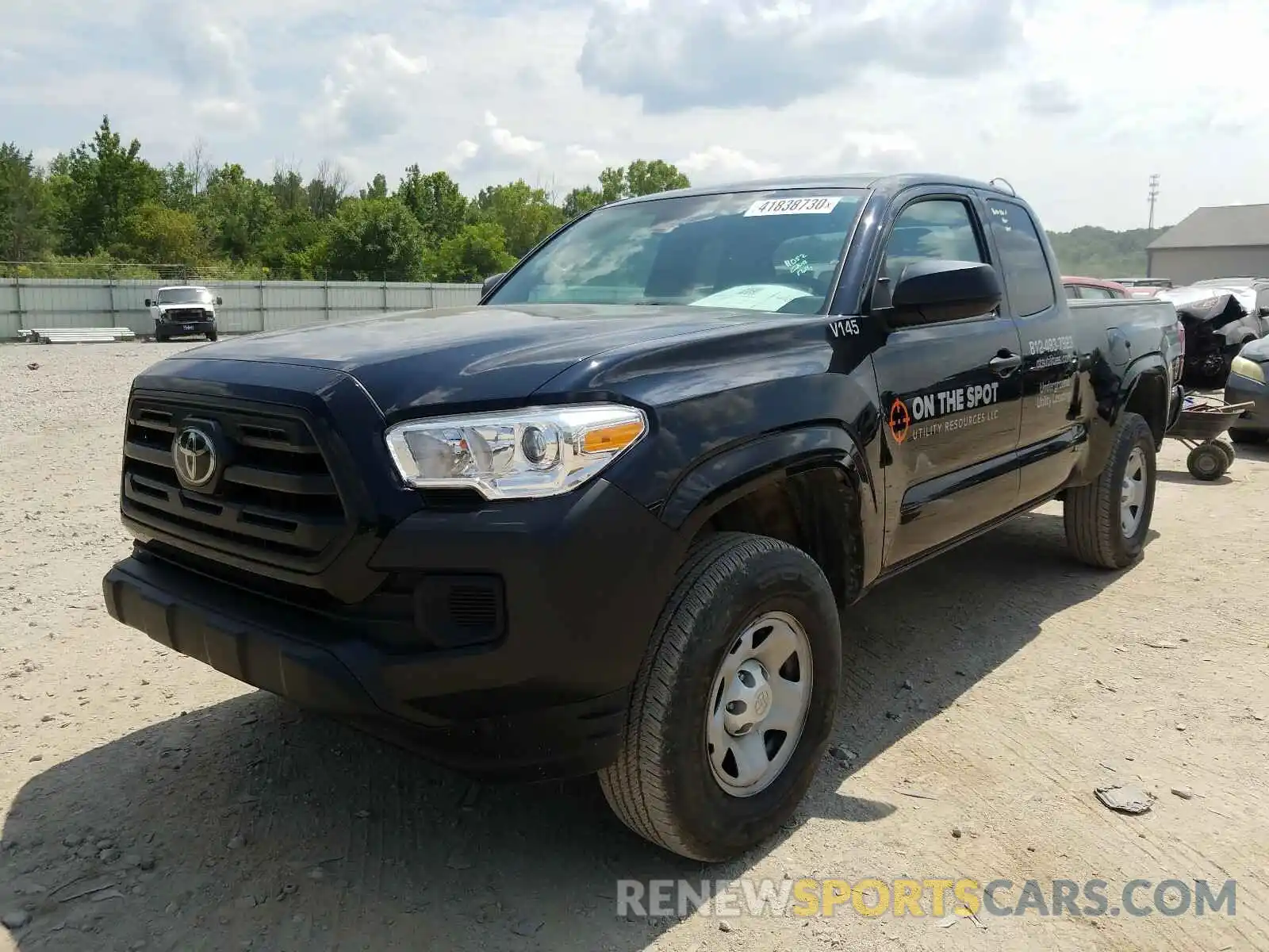 2 Photograph of a damaged car 5TFSX5EN3KX067787 TOYOTA TACOMA 2019