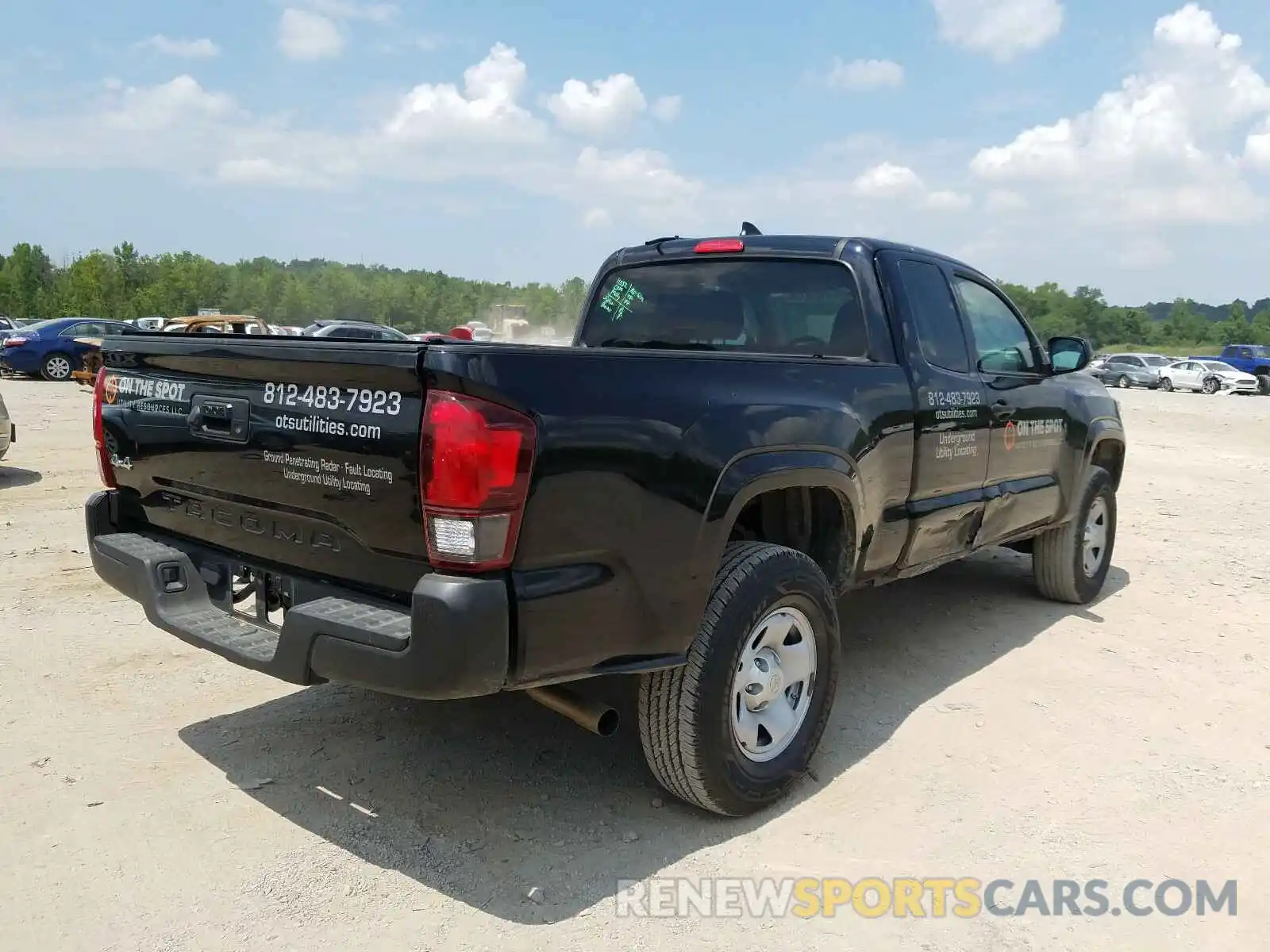 4 Photograph of a damaged car 5TFSX5EN3KX067787 TOYOTA TACOMA 2019