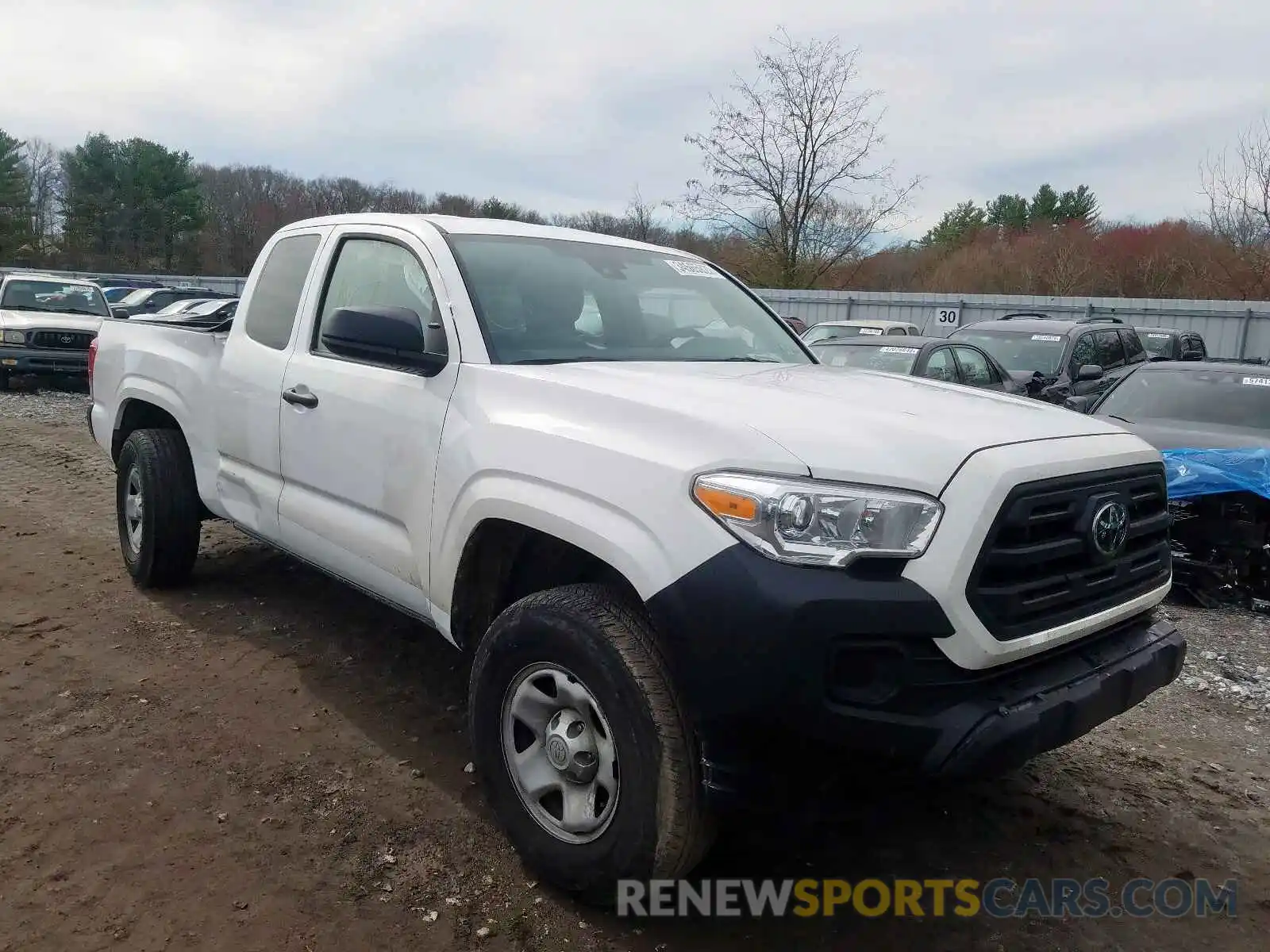 1 Photograph of a damaged car 5TFSX5EN3KX068602 TOYOTA TACOMA 2019