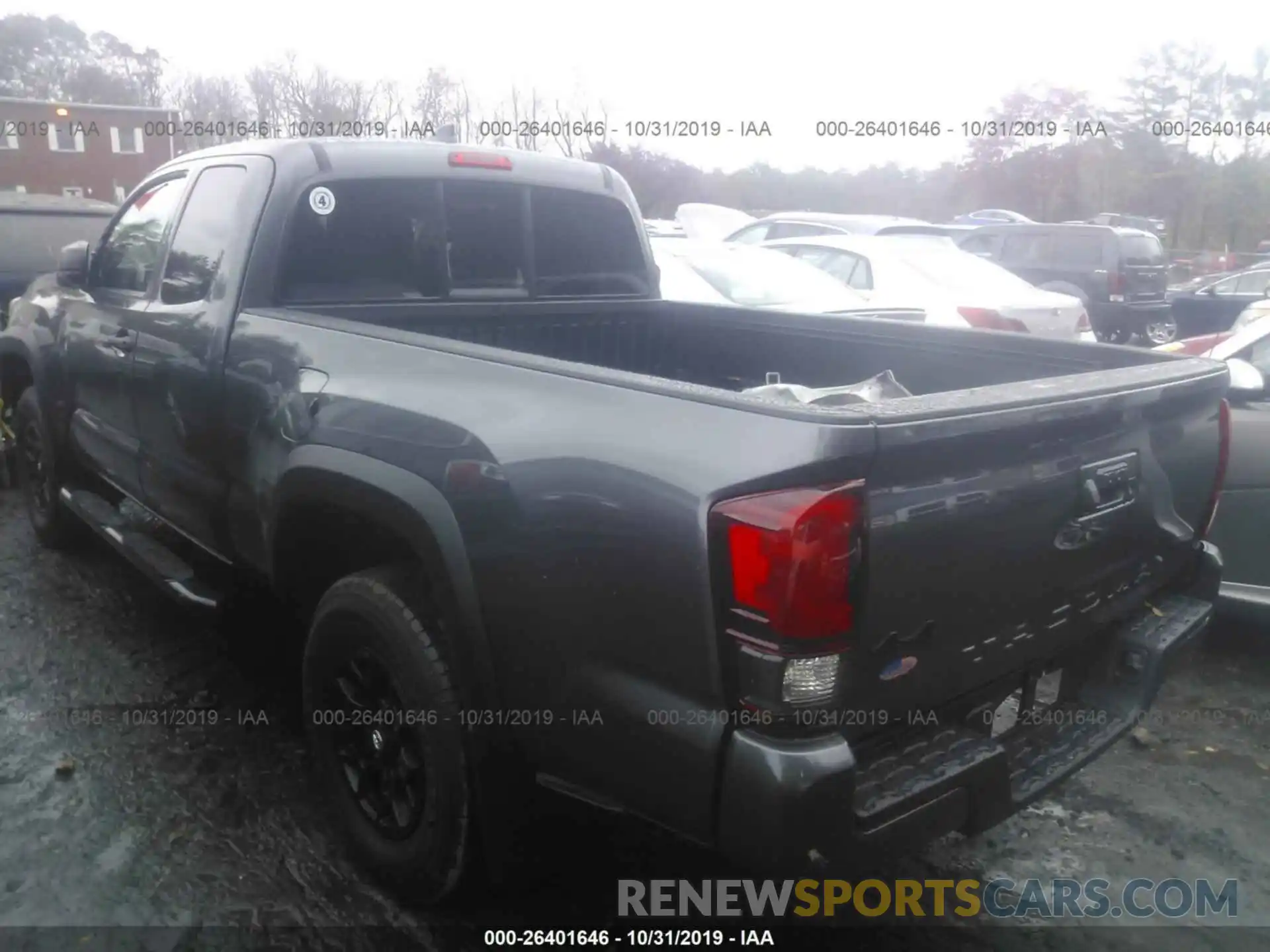 3 Photograph of a damaged car 5TFSX5EN3KX069118 TOYOTA TACOMA 2019