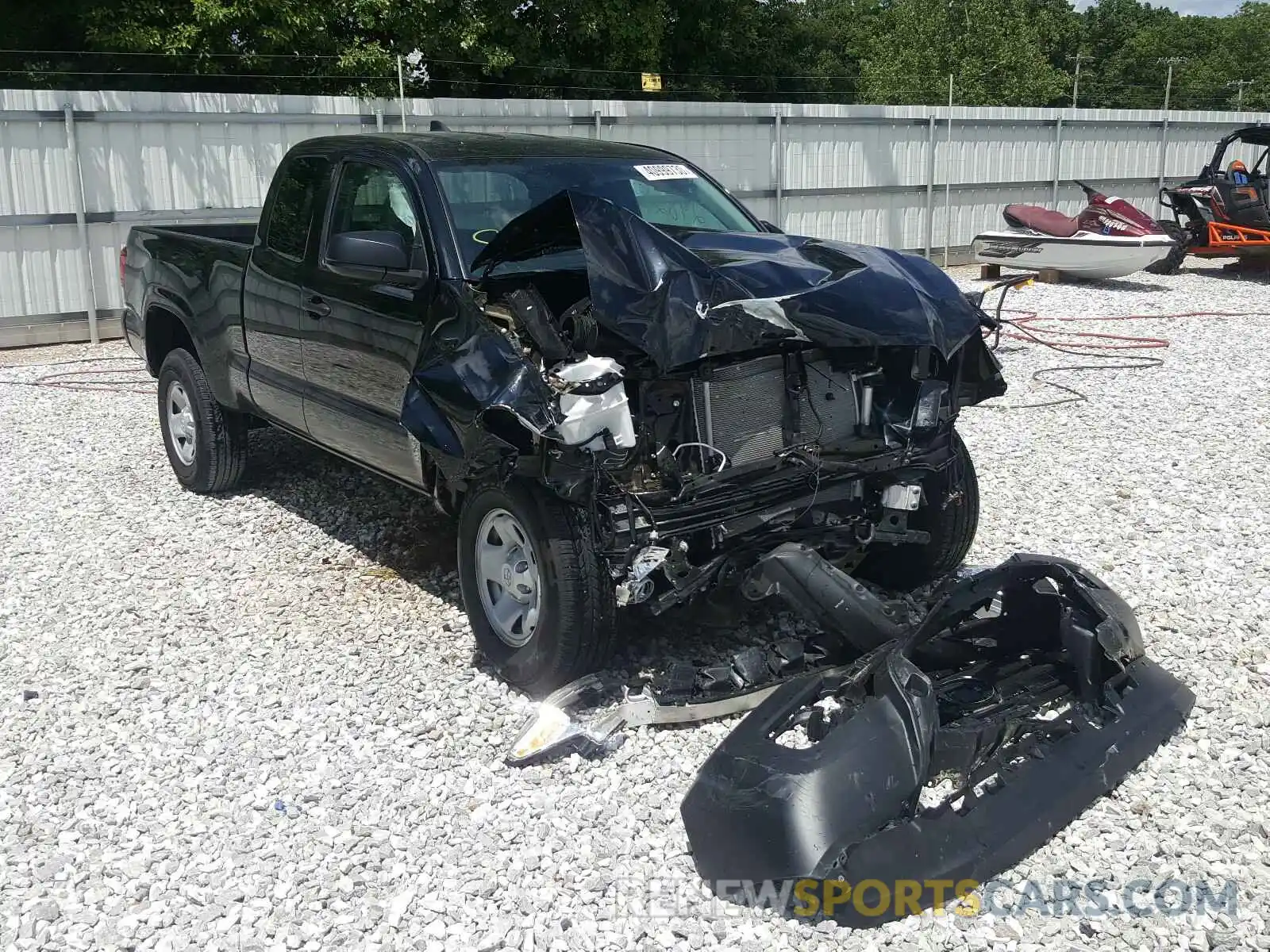 1 Photograph of a damaged car 5TFSX5EN3KX069622 TOYOTA TACOMA 2019