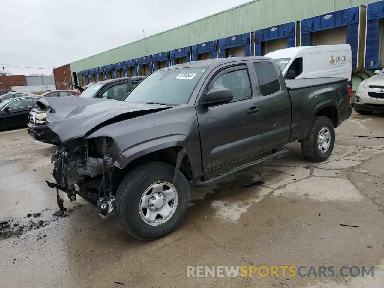 1 Photograph of a damaged car 5TFSX5EN3KX070723 TOYOTA TACOMA 2019