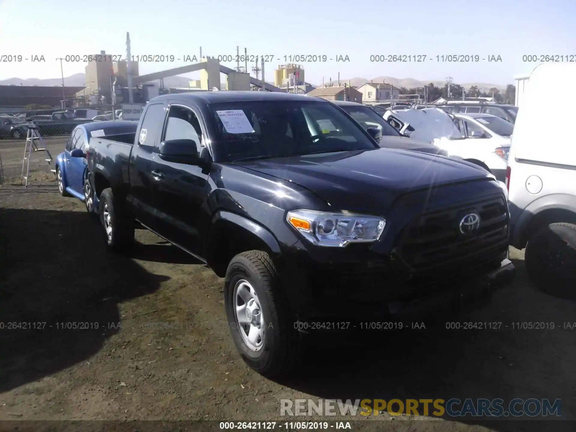 1 Photograph of a damaged car 5TFSX5EN4KX067135 TOYOTA TACOMA 2019