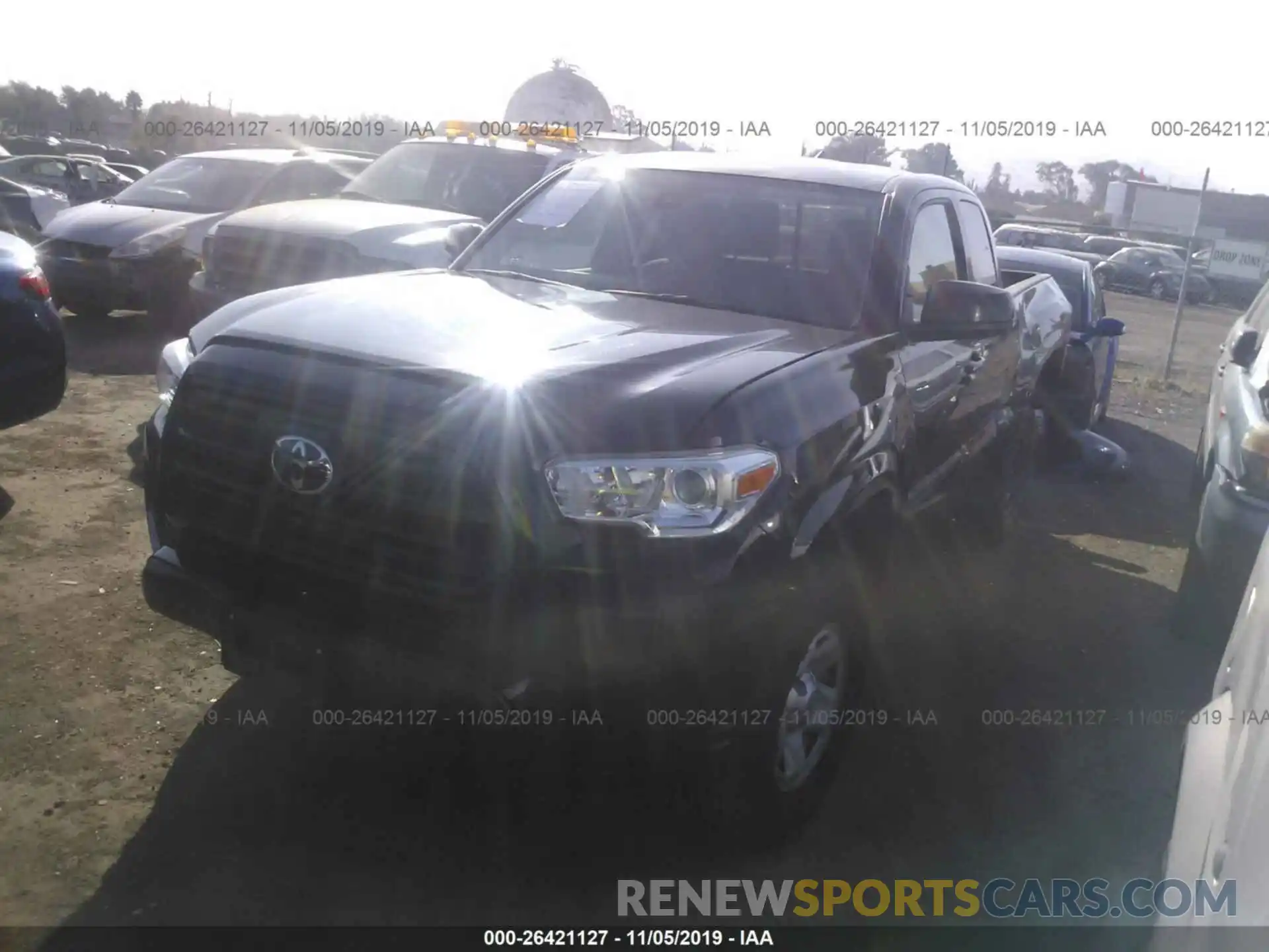 2 Photograph of a damaged car 5TFSX5EN4KX067135 TOYOTA TACOMA 2019