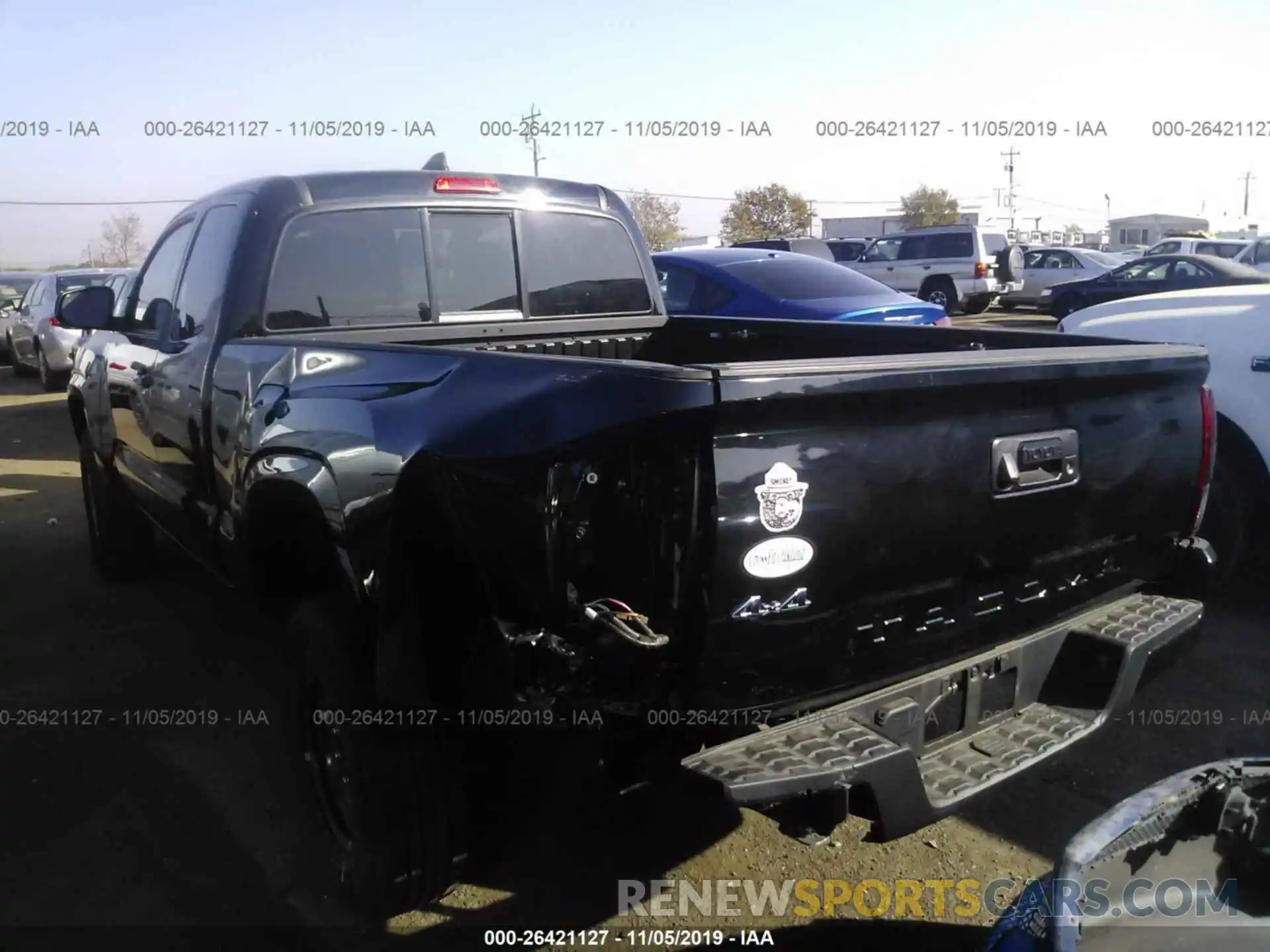 3 Photograph of a damaged car 5TFSX5EN4KX067135 TOYOTA TACOMA 2019