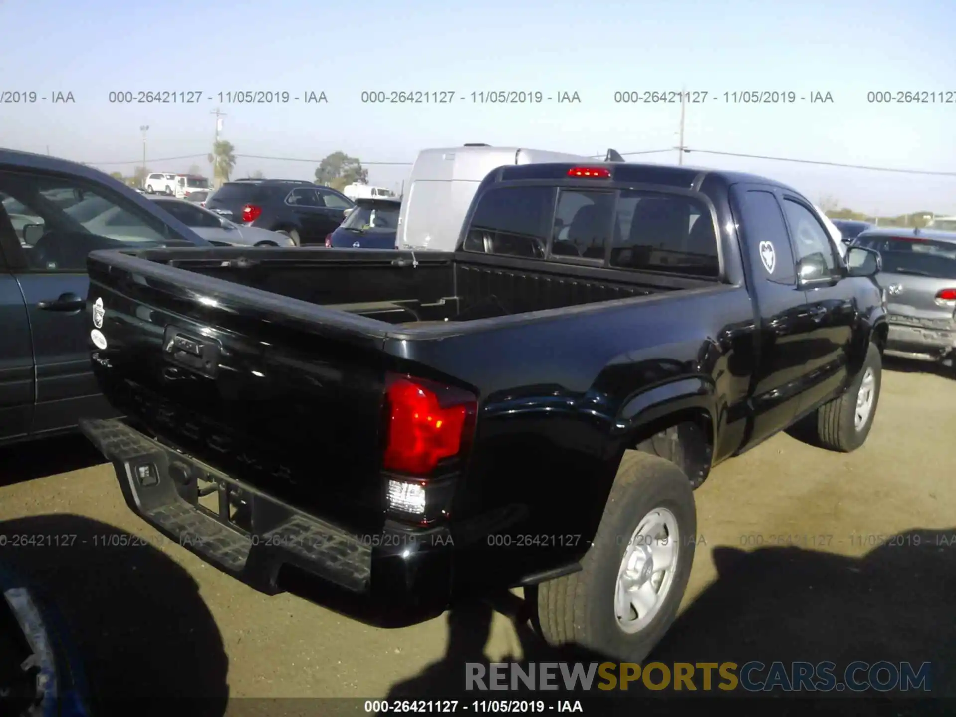 4 Photograph of a damaged car 5TFSX5EN4KX067135 TOYOTA TACOMA 2019