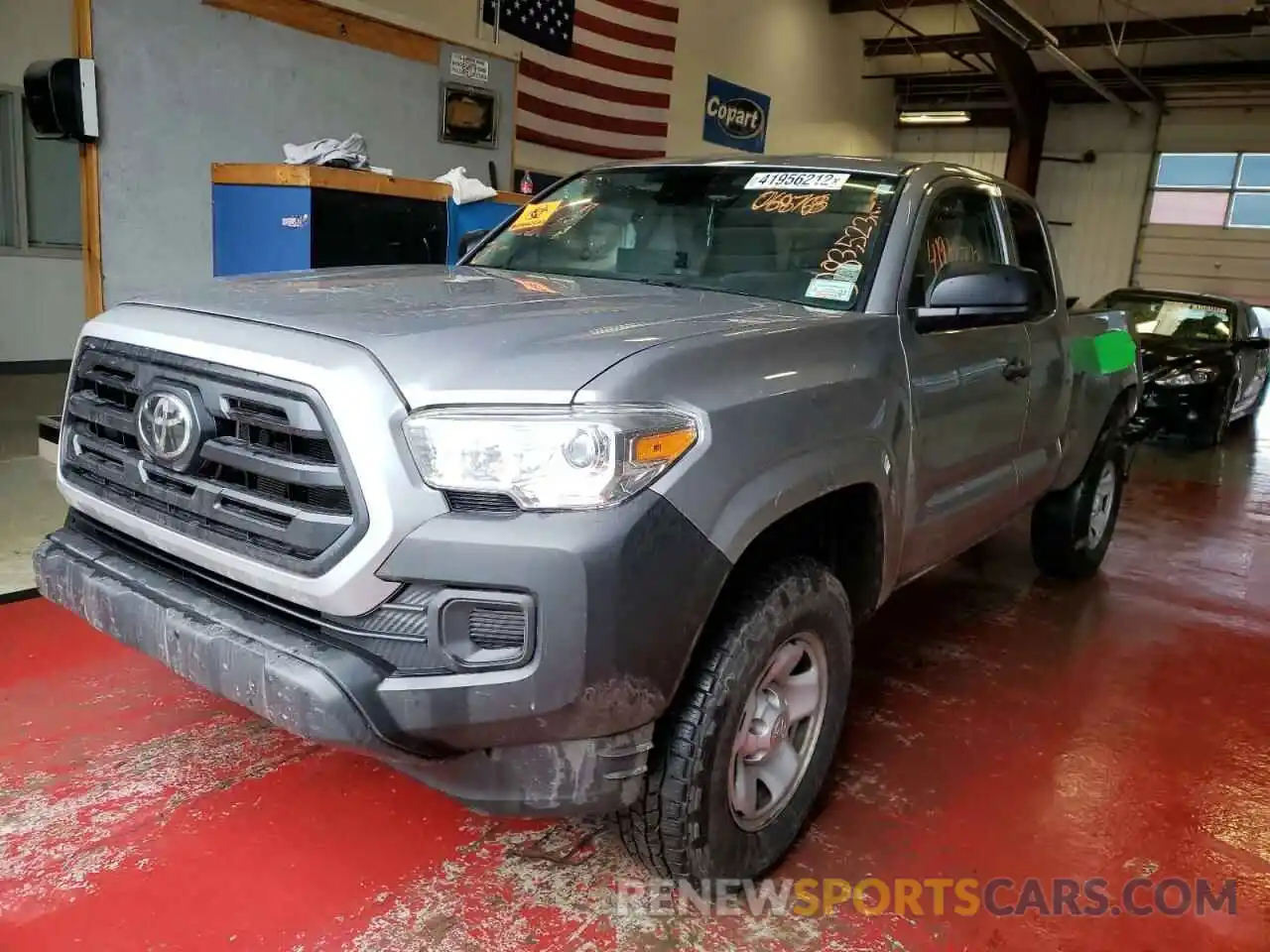 2 Photograph of a damaged car 5TFSX5EN4KX068768 TOYOTA TACOMA 2019