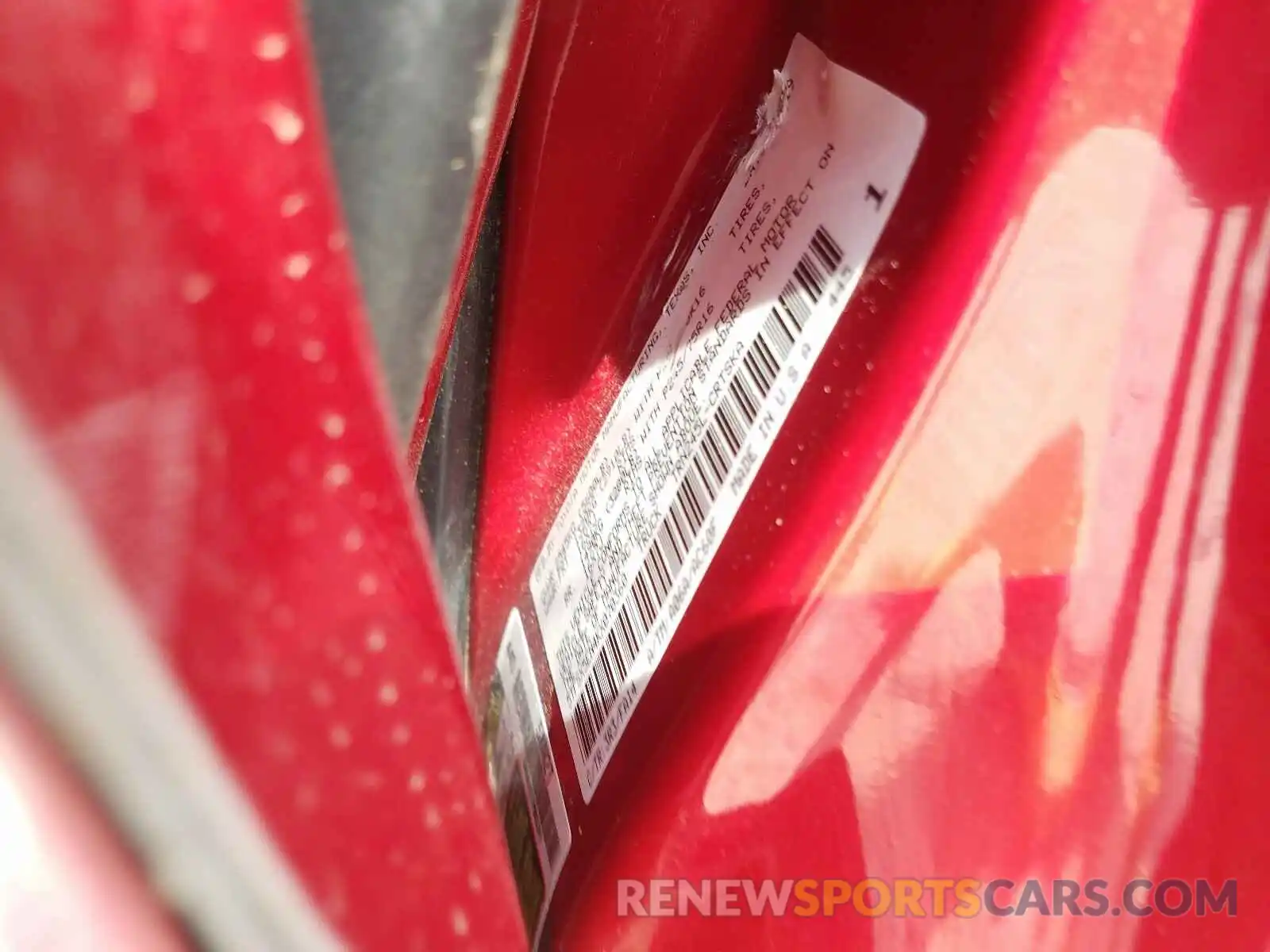 10 Photograph of a damaged car 5TFSX5EN4KX070360 TOYOTA TACOMA 2019