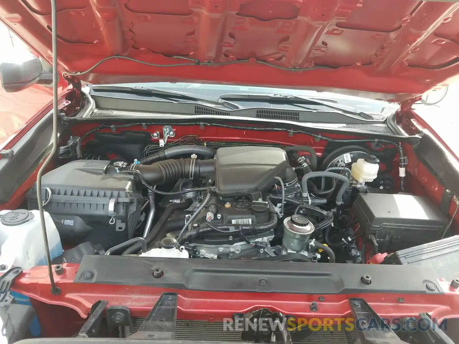 7 Photograph of a damaged car 5TFSX5EN4KX070360 TOYOTA TACOMA 2019