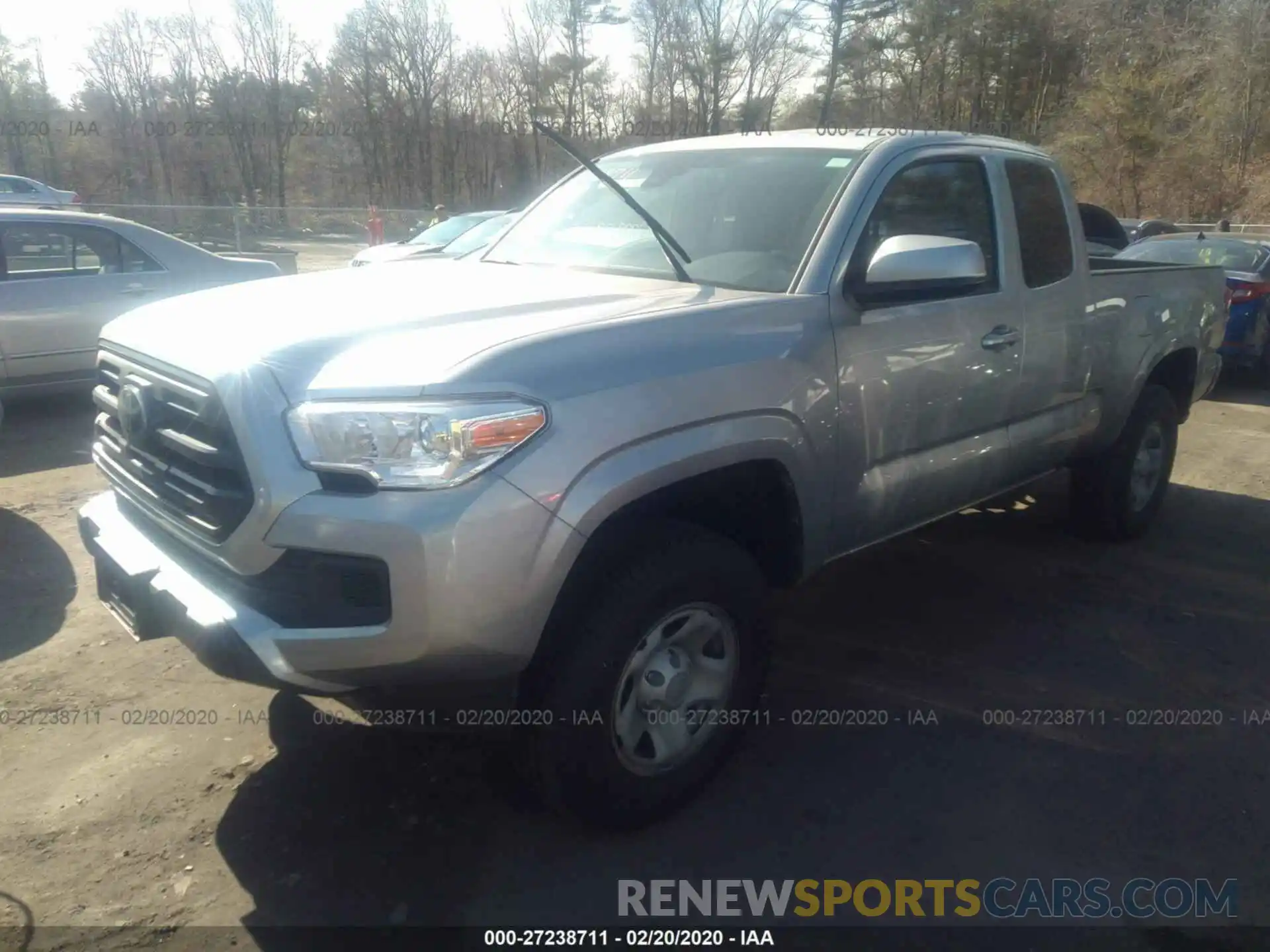 2 Фотография поврежденного автомобиля 5TFSX5EN4KX070617 TOYOTA TACOMA 2019