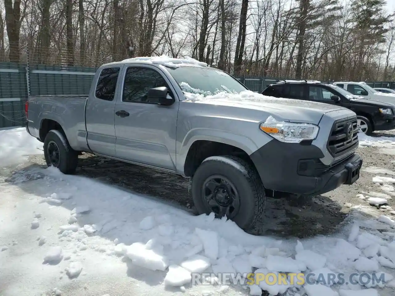 4 Фотография поврежденного автомобиля 5TFSX5EN5KX063871 TOYOTA TACOMA 2019