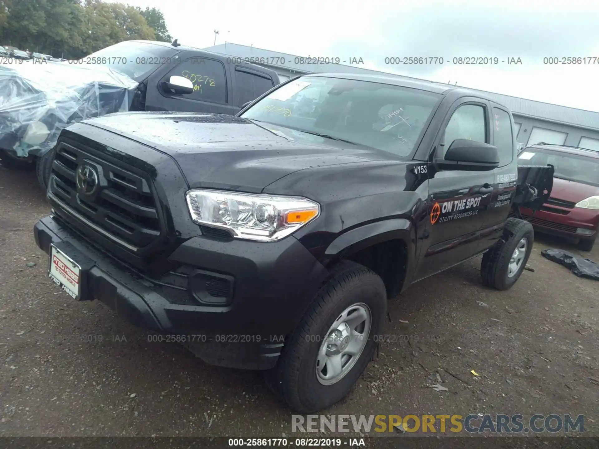 2 Photograph of a damaged car 5TFSX5EN5KX067418 TOYOTA TACOMA 2019