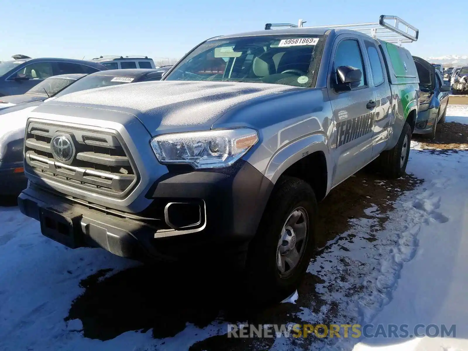 2 Photograph of a damaged car 5TFSX5EN5KX067760 TOYOTA TACOMA 2019