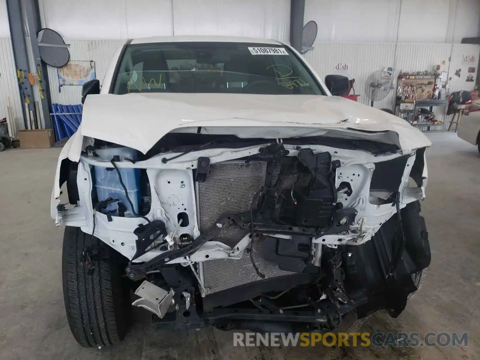 9 Photograph of a damaged car 5TFSX5EN5KX068472 TOYOTA TACOMA 2019