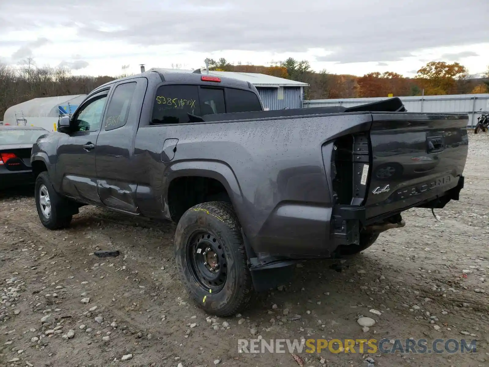 3 Фотография поврежденного автомобиля 5TFSX5EN6KX064043 TOYOTA TACOMA 2019