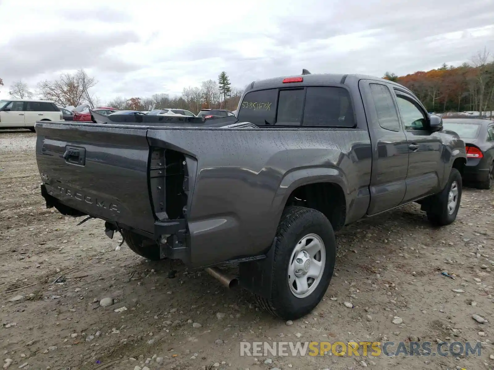 4 Photograph of a damaged car 5TFSX5EN6KX064043 TOYOTA TACOMA 2019