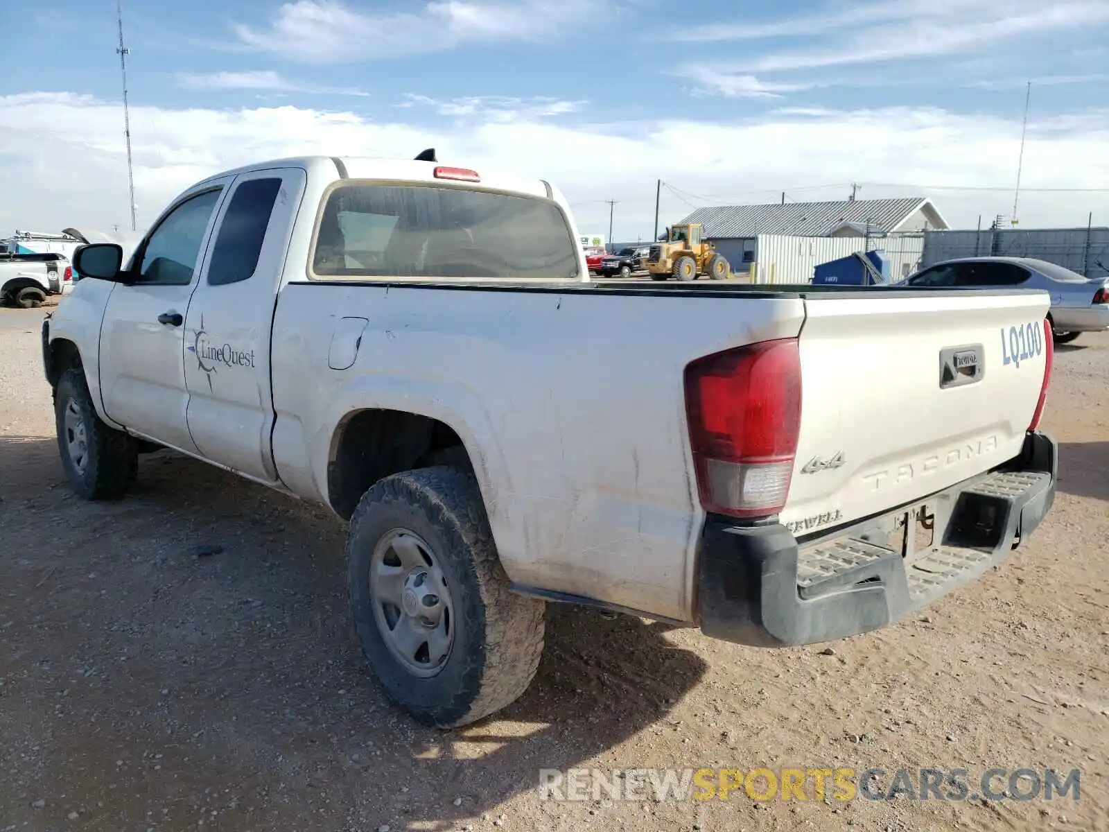 3 Photograph of a damaged car 5TFSX5EN6KX065516 TOYOTA TACOMA 2019