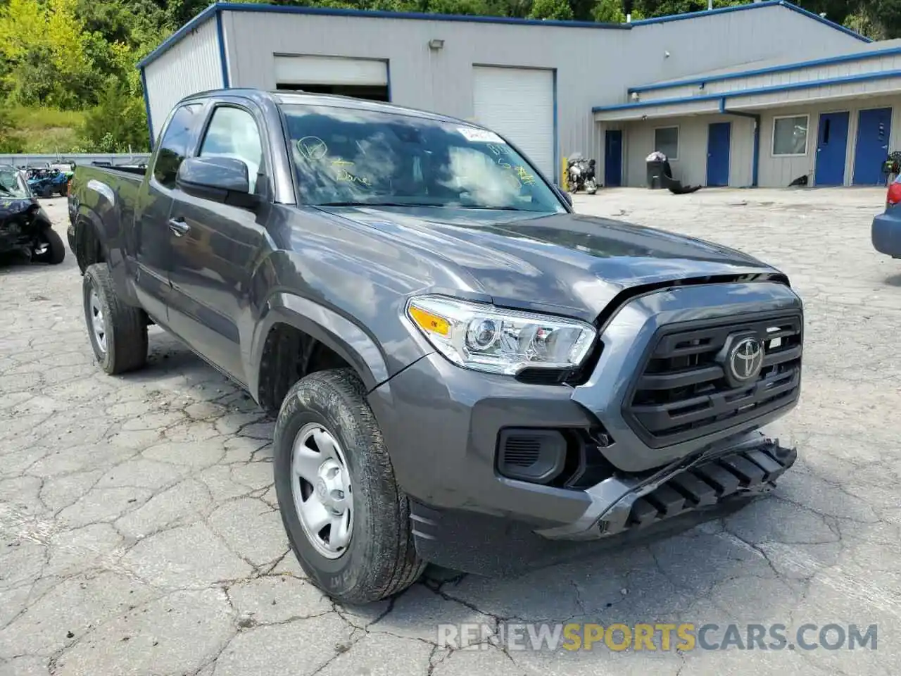 1 Фотография поврежденного автомобиля 5TFSX5EN6KX065967 TOYOTA TACOMA 2019