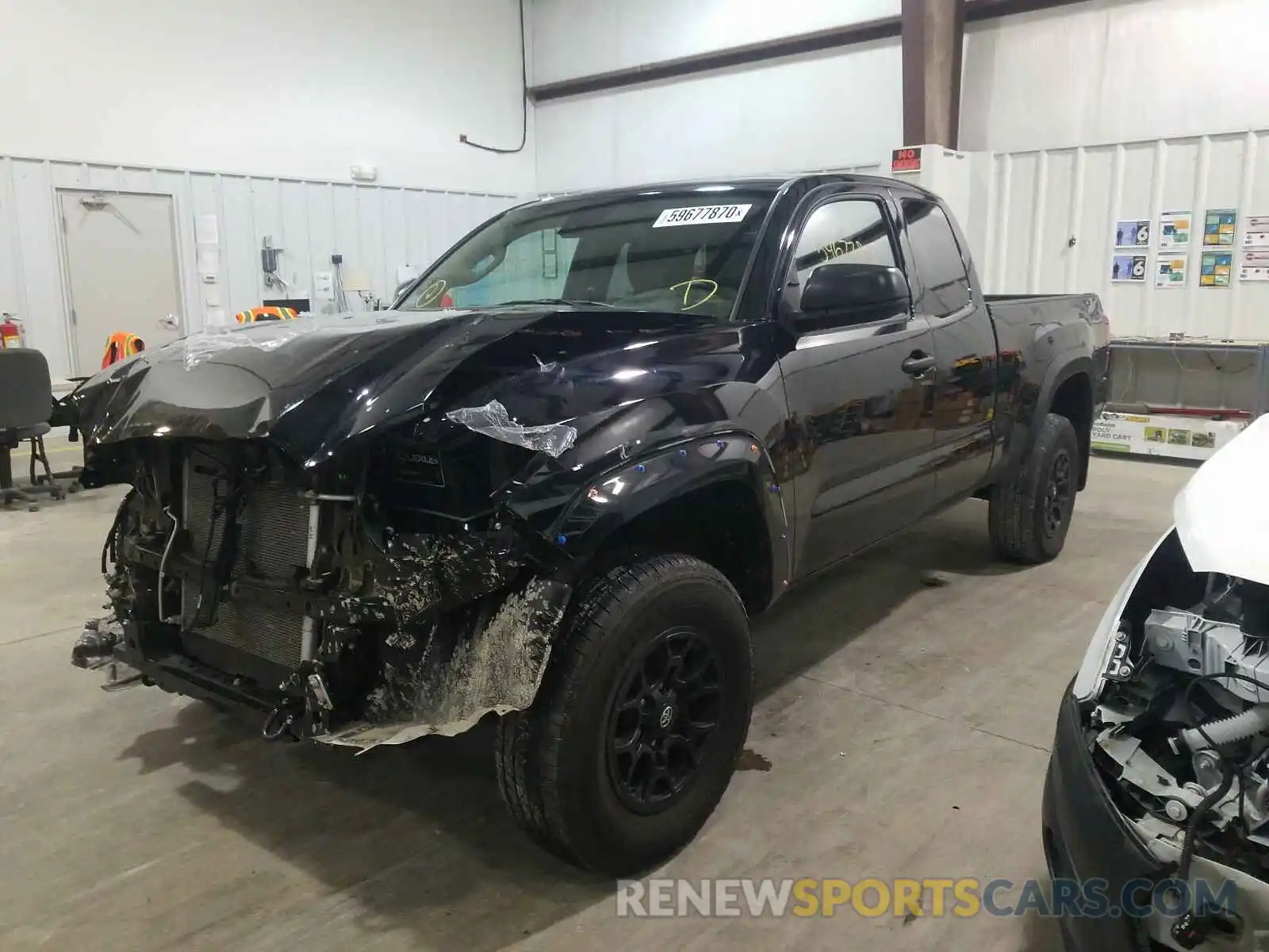 2 Photograph of a damaged car 5TFSX5EN6KX066035 TOYOTA TACOMA 2019