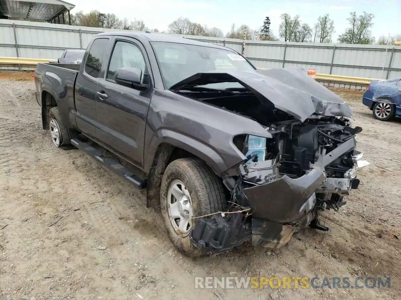 1 Photograph of a damaged car 5TFSX5EN6KX067198 TOYOTA TACOMA 2019