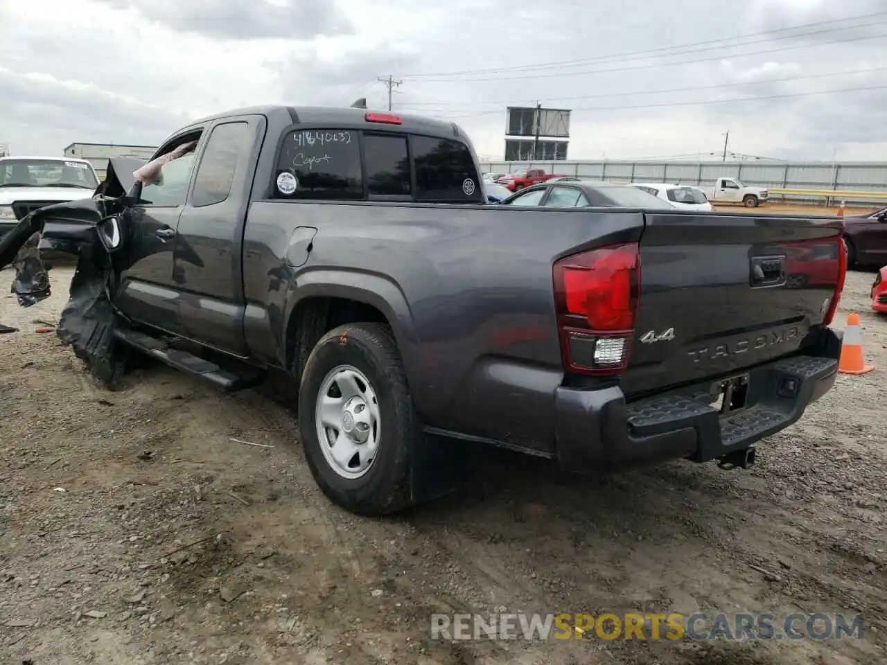 3 Photograph of a damaged car 5TFSX5EN6KX067198 TOYOTA TACOMA 2019