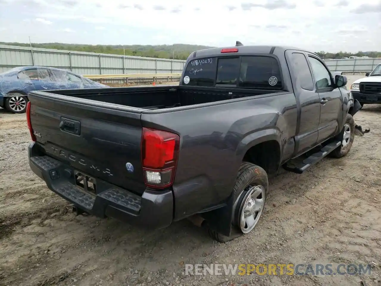 4 Photograph of a damaged car 5TFSX5EN6KX067198 TOYOTA TACOMA 2019