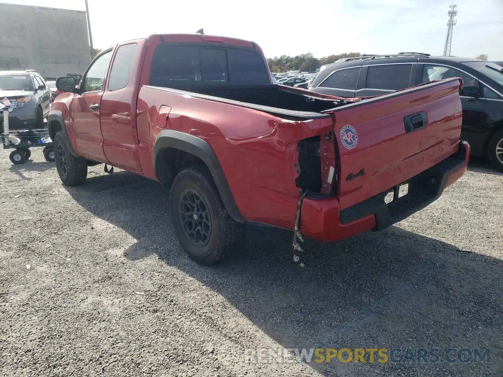 3 Photograph of a damaged car 5TFSX5EN6KX067492 TOYOTA TACOMA 2019