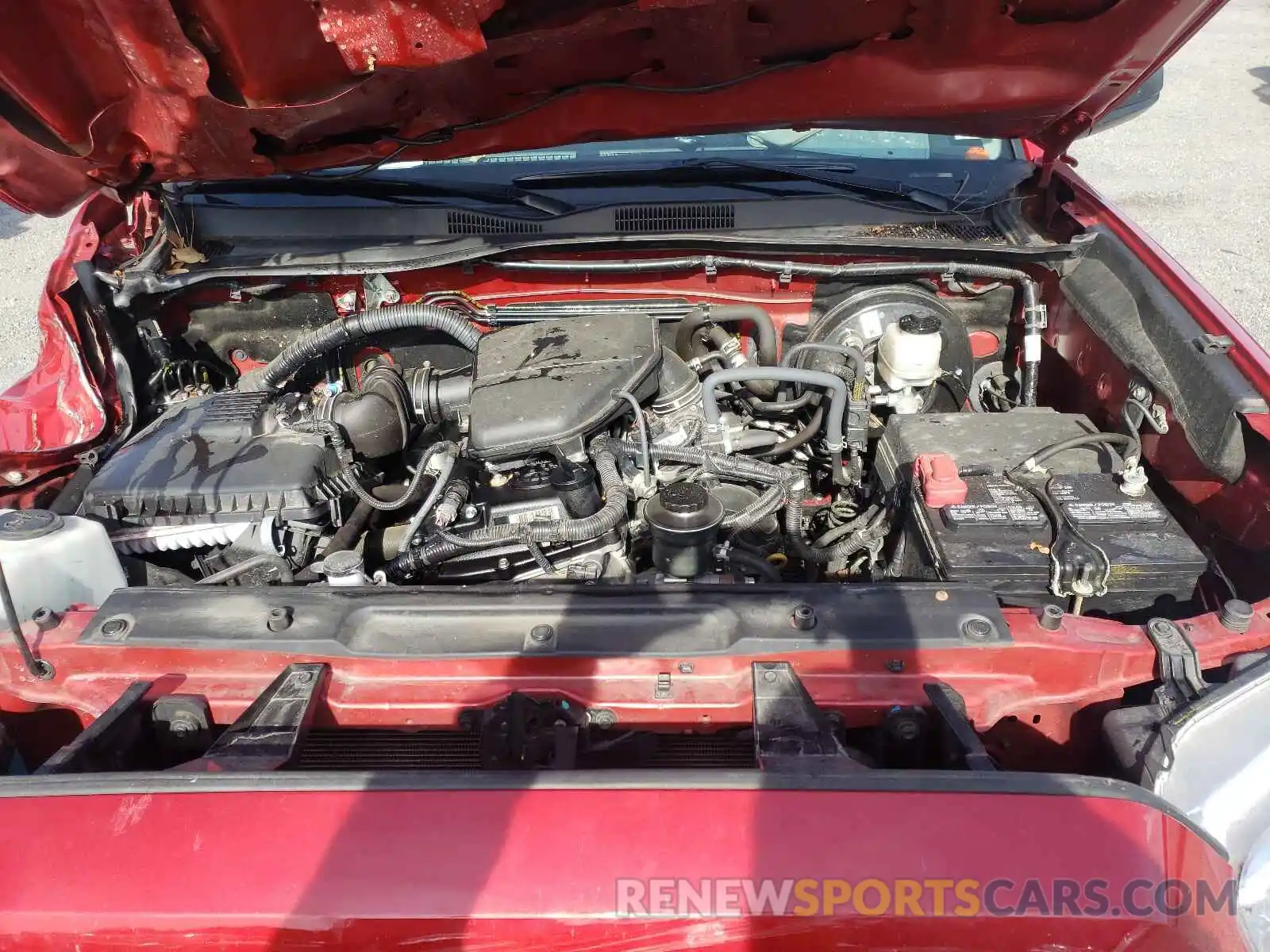 7 Photograph of a damaged car 5TFSX5EN6KX067492 TOYOTA TACOMA 2019