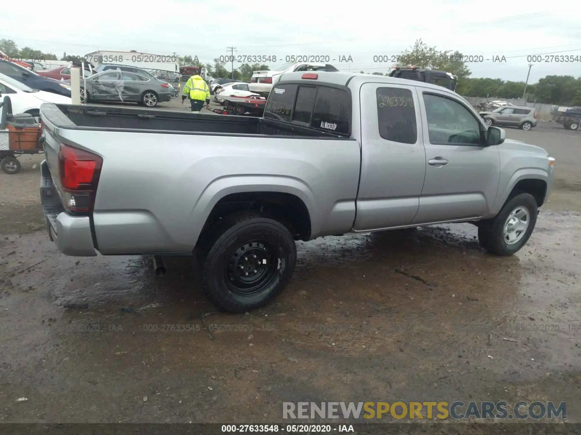 4 Photograph of a damaged car 5TFSX5EN6KX067850 TOYOTA TACOMA 2019