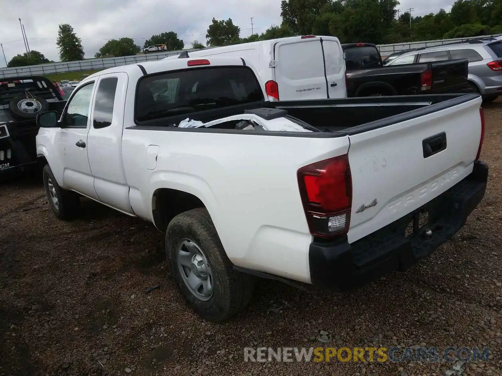 3 Photograph of a damaged car 5TFSX5EN7KX064083 TOYOTA TACOMA 2019