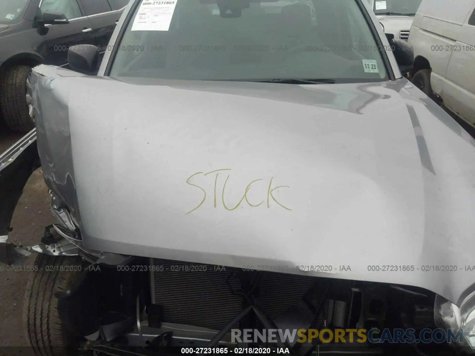 10 Photograph of a damaged car 5TFSX5EN7KX064259 TOYOTA TACOMA 2019