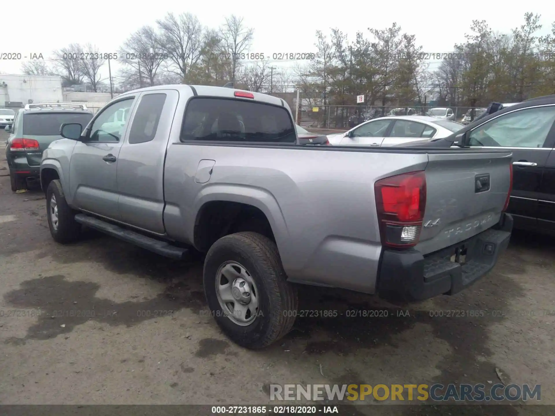 3 Photograph of a damaged car 5TFSX5EN7KX064259 TOYOTA TACOMA 2019