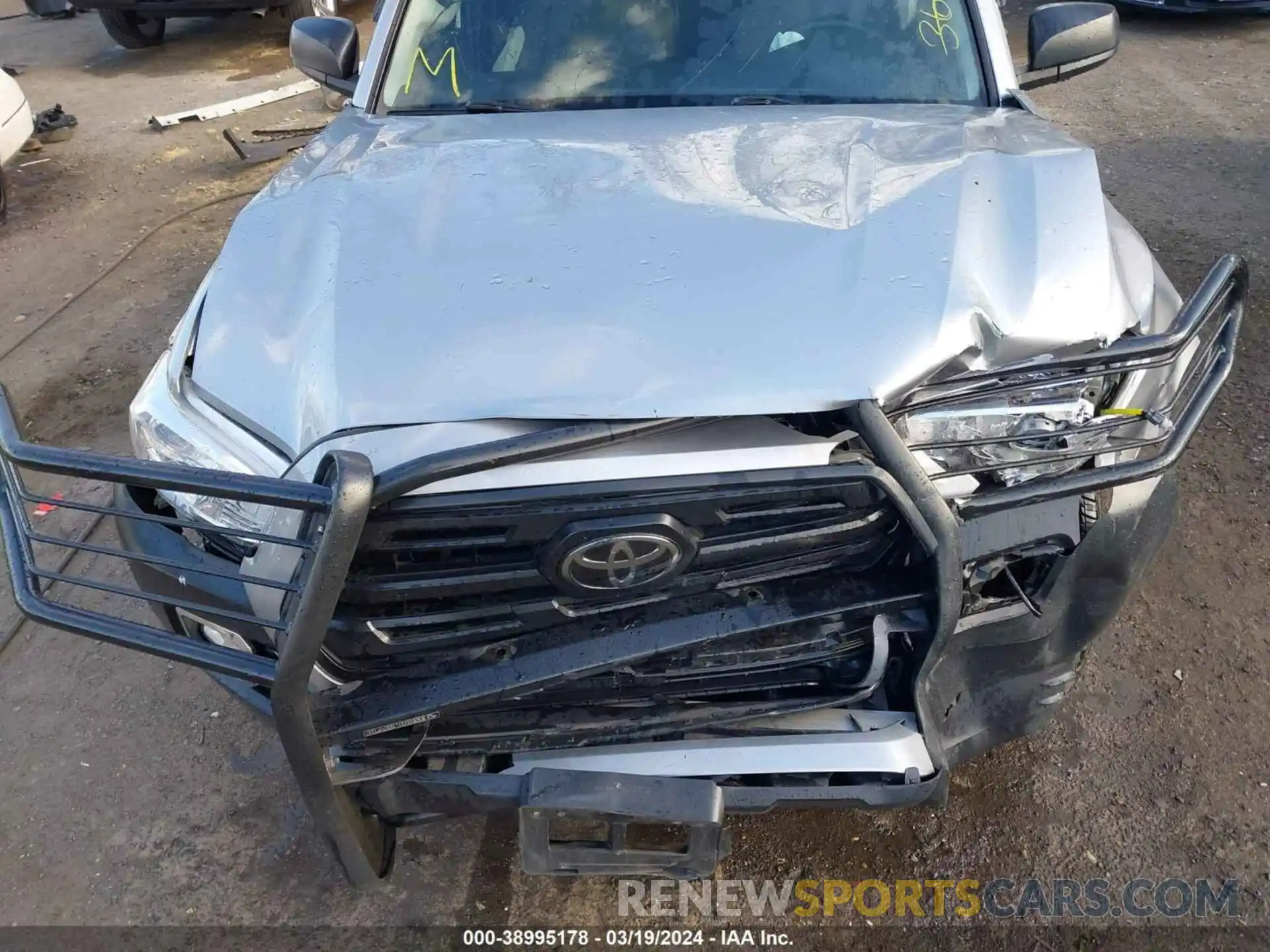 10 Photograph of a damaged car 5TFSX5EN7KX065962 TOYOTA TACOMA 2019